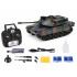 Nuotoliniu būdu valdomas RC tankas su dūmais, garsu ir šviesomis, Abrams M1A1 RC0770, 45 × 16,5 × 18 cm