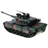 Nuotoliniu būdu valdomas RC tankas su dūmais, garsu ir šviesomis, Abrams M1A1 RC0770, 45 × 16,5 × 18 cm