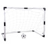 Futbolo vartų rinkinys vaikams su 2 vartais, 2 kamuoliais ir pompa, SP0886, 95 × 70 × 48 cm