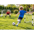 Futbolo vartų rinkinys vaikams su 2 vartais, 2 kamuoliais ir pompa, SP0886, 95 × 70 × 48 cm
