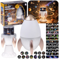 Kosminis projektorius-raketa, naktinė lempa ir Bluetooth garsiakalbis ZA6314