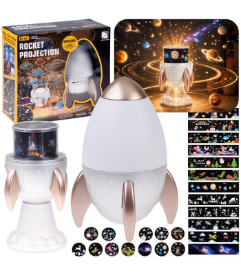 Kosminis projektorius-raketa, naktinė lempa ir Bluetooth garsiakalbis ZA6314