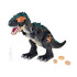 Didelis vaikščiojantis dinozauras robotas T-rex, riaumojantis ir dedantis kiaušinius, su šviesos efektais ZA5716