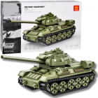 Techninių kaladėlių rinkinys tankui T-34-85, lenkiškas modelis, 604 elementai, 604ele ZA5675