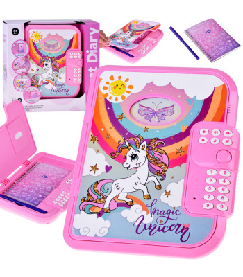 Interaktyvus koduojamas slaptas dienoraštis 2w1 Magic Unicorn ZA5769