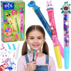 Kūrybinis DIY rinkinys rašikliams dekoruoti, 3 vnt., ZA6146