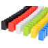 Spalvotas domino vaikams, 100 elementų, edukacinis žaislas ZA6290, 3 x 1,5 x 1 cm