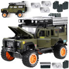 Metalinis visureigis su „pull-back“ pavara, garso ir LED šviesos efektais 1:24 ZA4795
