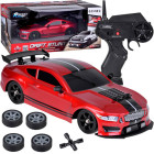 Nuotoliniu būdu valdomas RC driftinis automobilis su dūmų efektu ir LED apšvietimu, 4x4, RC0696, 1:16, 28 x 12 x 9 cm