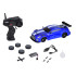 Nuotoliniu būdu valdomas RC drift automobilis 4x4 su dūmų efektu ir LED apšvietimu, RC0696, 1:16, 28 x 12 x 9 cm