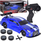 Nuotoliniu būdu valdomas RC drift automobilis 4x4 su dūmų efektu ir LED apšvietimu, RC0696, 1:16, 28 x 12 x 9 cm