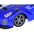 Nuotoliniu būdu valdomas RC drift automobilis 4x4 su dūmų efektu ir LED apšvietimu, RC0696, 1:16, 28 x 12 x 9 cm