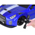 Nuotoliniu būdu valdomas RC drift automobilis 4x4 su dūmų efektu ir LED apšvietimu, RC0696, 1:16, 28 x 12 x 9 cm