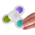 Sensoriniai fidget spinneriai su siurbtukais, 3 vnt. ZA5340