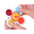 Sensoriniai fidget spinneriai su siurbtukais, 3 vnt. ZA5340