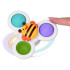 Sensoriniai fidget spinneriai su siurbtukais, 3 vnt. ZA5340