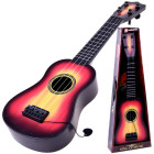 Žaislinė gitara su metalinėmis stygomis ir plunksnele IN0095 54,5 × 16,5 × 5,5 cm