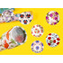 Spalvotas kaleidoskopas vaikams, besisukantis, su spalvotais raštais 15cm ZA4389