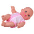 Kūdikio lėlė su nešiokle, čiulptuku, buteliuku ir priedais, 20 cm, ZA6332