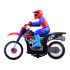 Nuotoliniu būdu valdomas bekelės motociklas CROSS RC0564