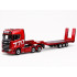 Nuotoliniu būdu valdoma platforminė puspriekabė Scania, 1:18, Huina 1502 RC