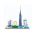 Konstrukciniai blokeliai „Dubajaus panorama“ – garsūs miesto pastatai ZA6269 3000+ele