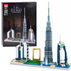 Konstrukciniai blokeliai „Dubajaus panorama“ – garsūs miesto pastatai ZA6269 3000+ele