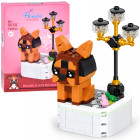 Techninis konstruktorius „Šuniukai ant pagrindo“ – Bullmastiff, ZA6620 G, 199 elementai