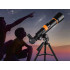 Astronominis teleskopas vaikams su metaliniu stovu LUNETA ZA6300 18x 60x