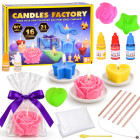 Kūrybinis rinkinys žvakėms gaminti „Candles Factory“ – kvapnios ir spalvingos ZA6579