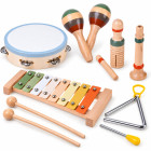 Medinių muzikos instrumentų rinkinys, 6 dalių IN0191