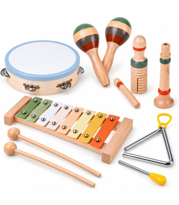 Medinių muzikos instrumentų rinkinys, 6 dalių IN0191