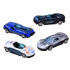Transformuojamas automobilis 2w1 DINOZAUR – garažas, ryjantis transporto priemones, su kelio ženklais ir mažais automobiliais ZA6595