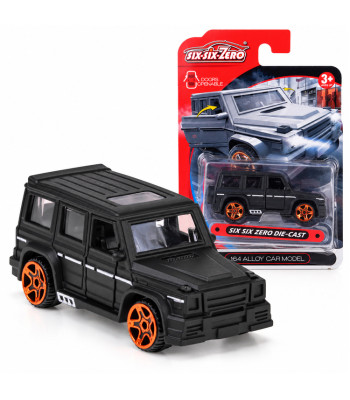 Metalinis visureigio modeliukas su atidaromomis durelėmis RESORAK ZA6615 CY, 1:64