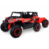 Dvivietis akumuliatorinis automobilis vaikams su priekaba – BUGGY 4x4 PA0342