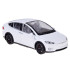 Baltas metalinis pulteliu valdomas automobilis su LED žibintais ir dūmų efektu – Tesla Model X RC0772, 1:22