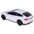 Baltas metalinis pulteliu valdomas automobilis su LED žibintais ir dūmų efektu – Tesla Model X RC0772, 1:22