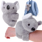 Pliušinė apyrankė – pilka koala, minkšta ir lanksti, ZA6260
