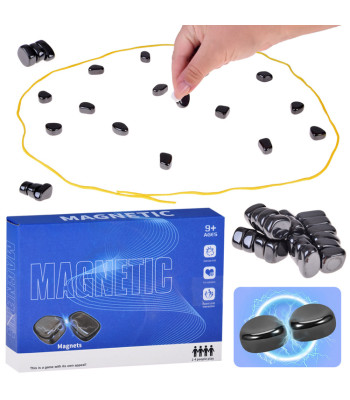 Edukacinis strateginis šeimos žaidimas su magnetiniais akmenukais, 20 magnetų, GR0768