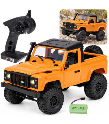 Nuotolinio valdymo automobilis „2 viename“, 4x4 – Land Rover Defender 90, RC0760, 1:12