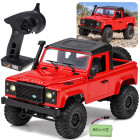 Nuotolinio valdymo automobilis-pikapas „2 viename“, 4x4 – LAND ROVER Defender 90, RC0760, 1:12