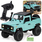 Nuotoliniu būdu valdomas automobilis „2 viename“ su 4x4 pavara – Land Rover Defender 90, 1:12, RC0760