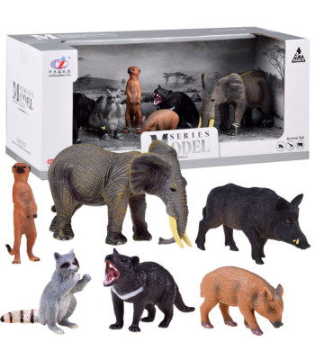 Laukinių gyvūnų figūrėlių rinkinys „Safari“, ZA4474