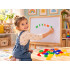 Magnetinės raidės ir skaičiai šaldytuvui, edukacinis rinkinys, 82 vnt., TA0116