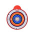 Žaislinis revolveris su putplasčio šoviniais ir taikiniu, ZA6411