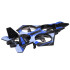 Šaudantis dronas „Combat Flight“ su valdymo pirštine ir RC pultu, RC0750