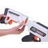 Žaislinis pistoletas su putplasčio strėlytėmis, elektrinis ir rankinis, 24 vnt., ZA6255