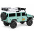 Nuotoliniu būdu valdomas visureigis Land Rover Defender 110, žalias, 4WD, 2,4 GHz, 1:18, MN-111, RC0762