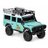 Nuotoliniu būdu valdomas visureigis Land Rover Defender 110, žalias, 4WD, 2,4 GHz, 1:18, MN-111, RC0762