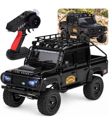Nuotoliniu būdu valdomas „Land Rover Defender“ visureigis 4WD, 1:18, RC0762
